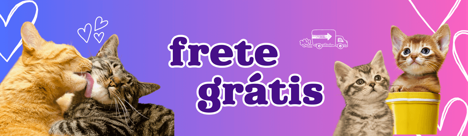 frete gratis loja pet gato pixel